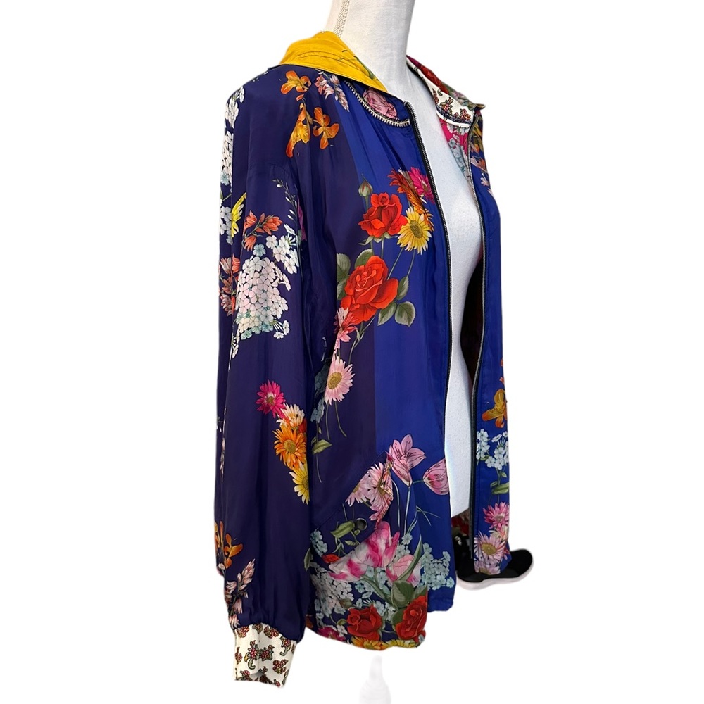 NWOT Johnny Was Reversible Floral Jacket - Size L - Picture 9 of 12